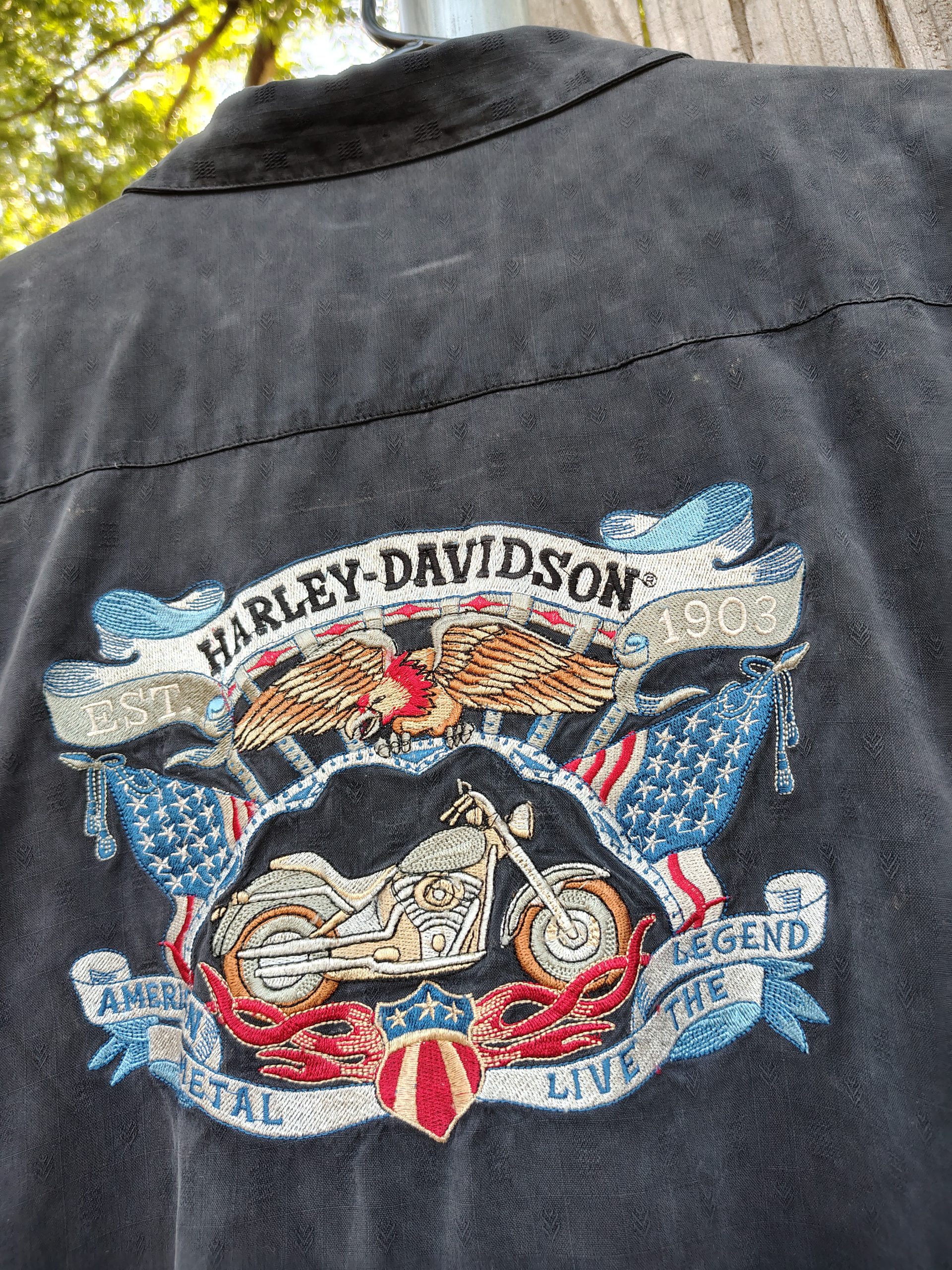 Medium Harley Embroidered Silk - Image 2