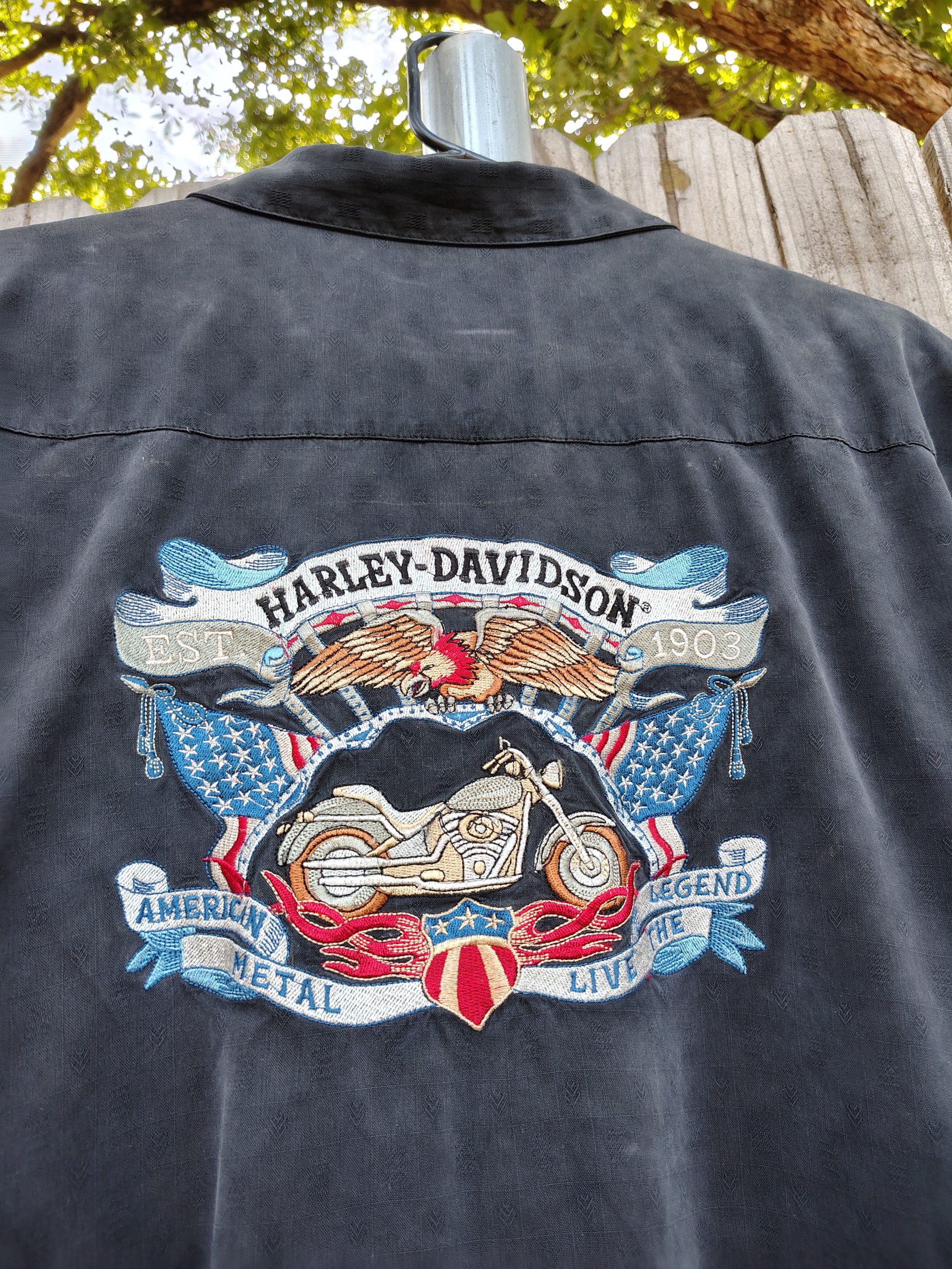 Medium Harley Embroidered Silk - Image 4