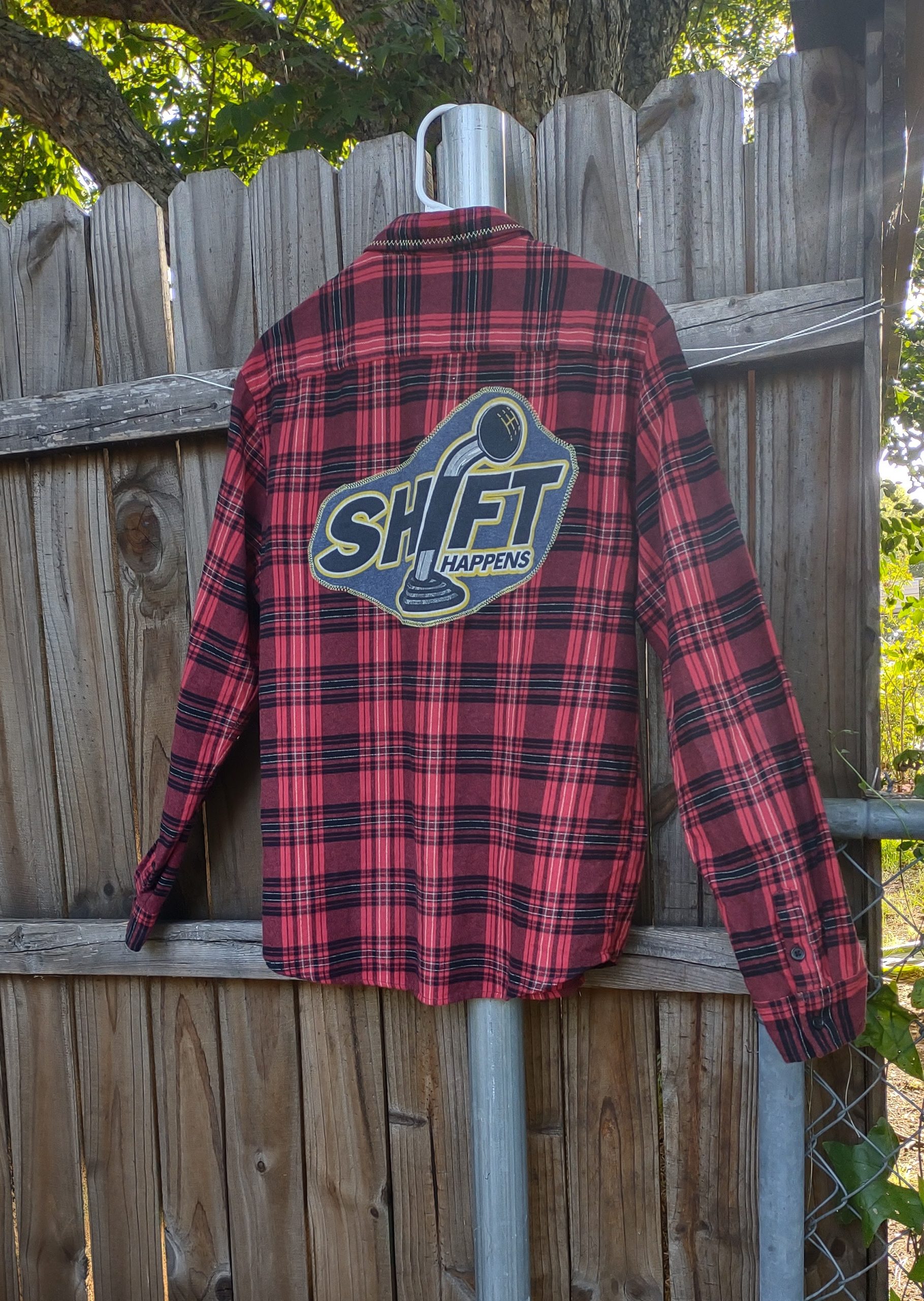 Shift Happens Flannel XXL